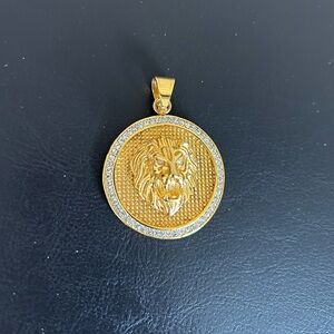 Legacy for Men: Gold Lion Pendant
